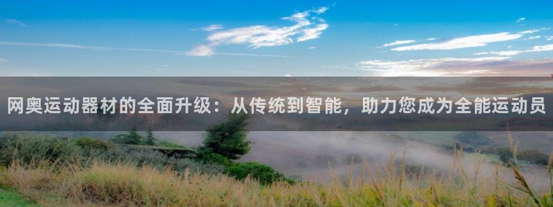 征途国际娱乐首页网站大全：网奥运动器材的全面升级：从传统到智