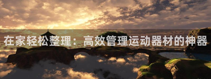 征途国际科技：在家轻松整理：高效管理运动器材的神器