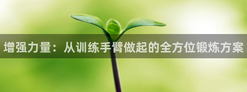 征途国际平台注册要钱吗安全吗：增强力量：从训练手臂做